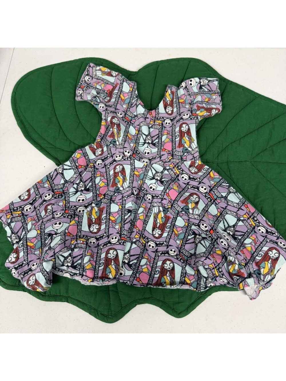 Handmade The Nightmare Before Christmas 2T 3T Twirl Dress